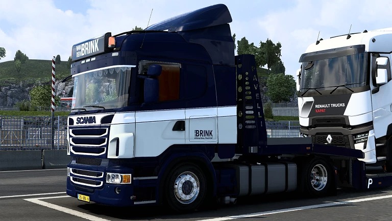 Scania Fred Van Den Brink Skin Ets Mods Ets Map Euro Truck