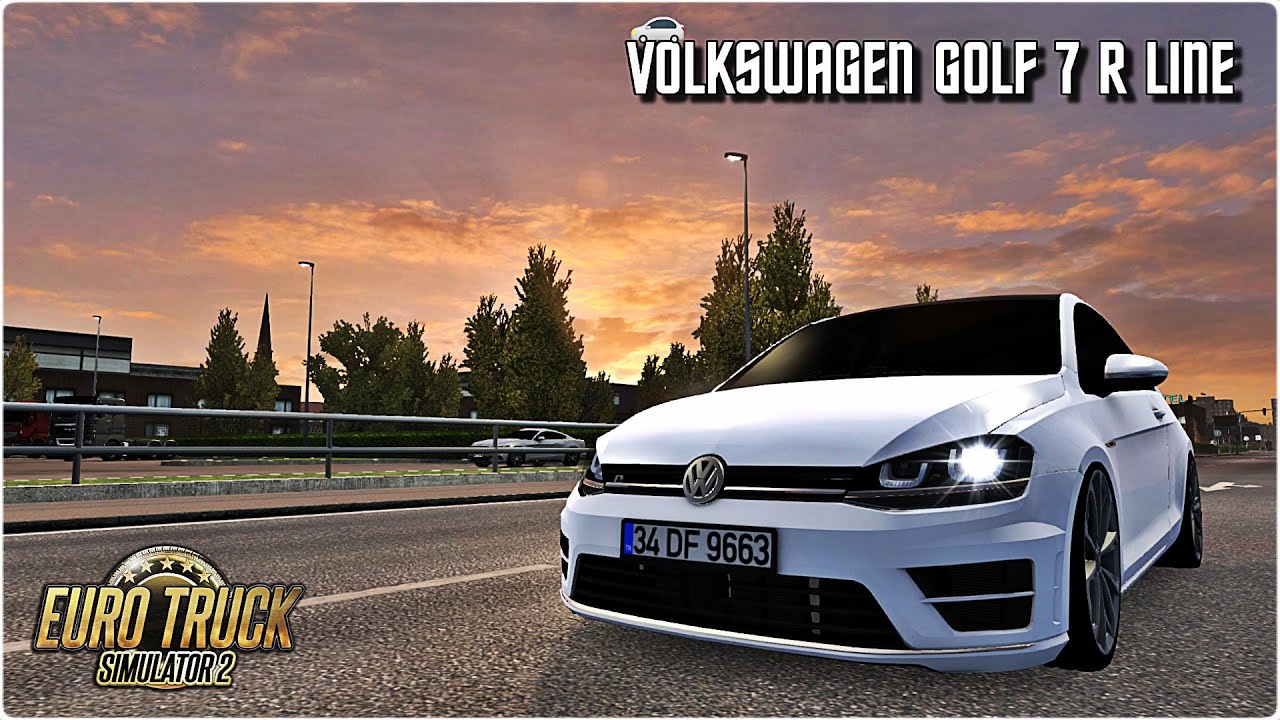 Volkswagen Golf 7 R Line 1 35 1 36 Ets 2 Mods