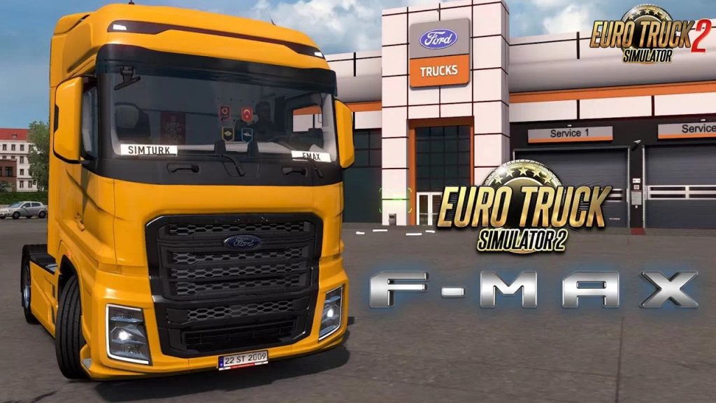 Ford FMAX v1.6 + Templates (1.36.x) ETS 2 mods, Ets2 map, Euro truck