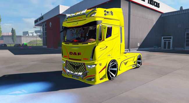 DAF EVO WING 12 1.36.X - ETS 2 mods, Ets2 map, Euro truck simulator 2 ...