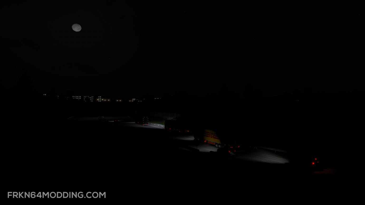 Darker Nights Addon V13 For Realistic Graphics Mod V40 By Frkn64 136x Ets 2 Mods Ets2