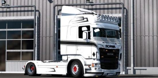 Mpt Style Paintable Skin For Scania Rjl Ets 2 Mods Ets2 Map Euro Truck Simulator 2 Mods Download