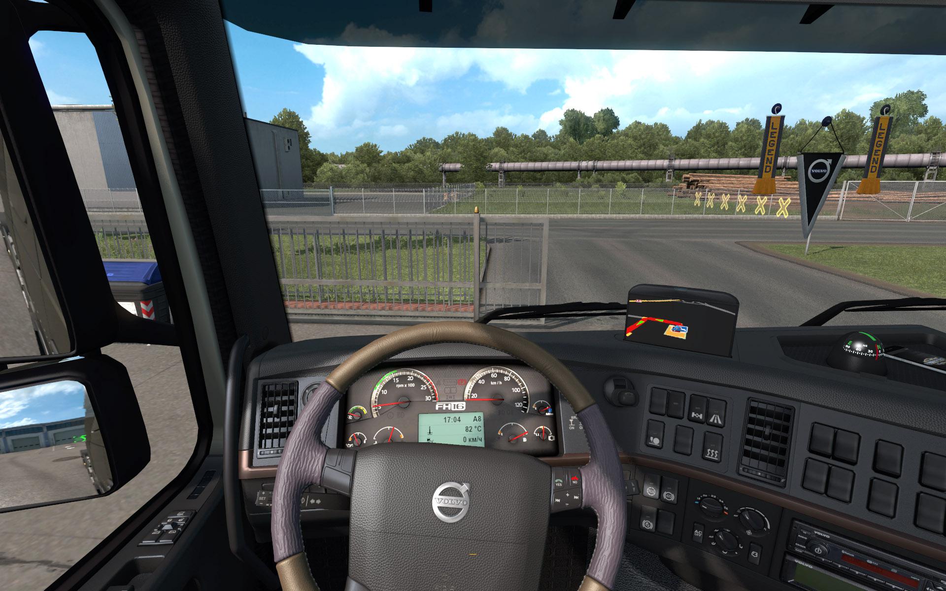 интерьеры euro truck simulator 2