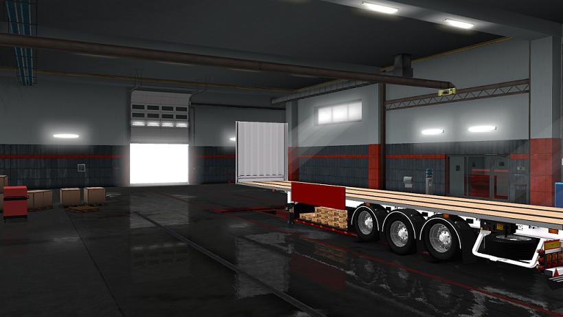 Flatbed Trailer 136x Ets 2 Mods Ets2 Map Euro Truck Simulator 2 Mods Download 7721