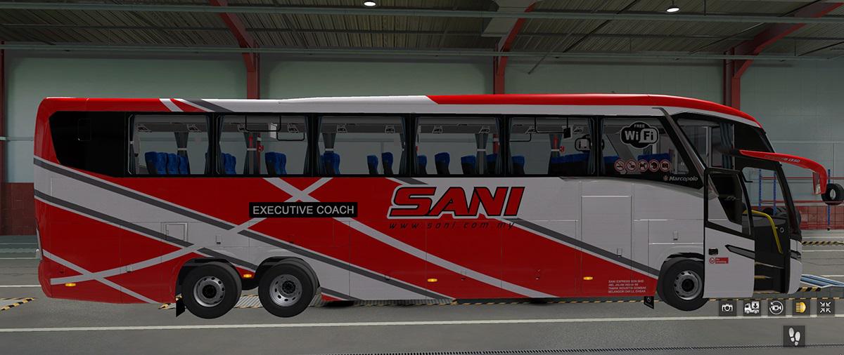 Bus Sani Express V1 5 Ets 2 Mods Ets2 Map Euro Truck Simulator 2 Mods Download