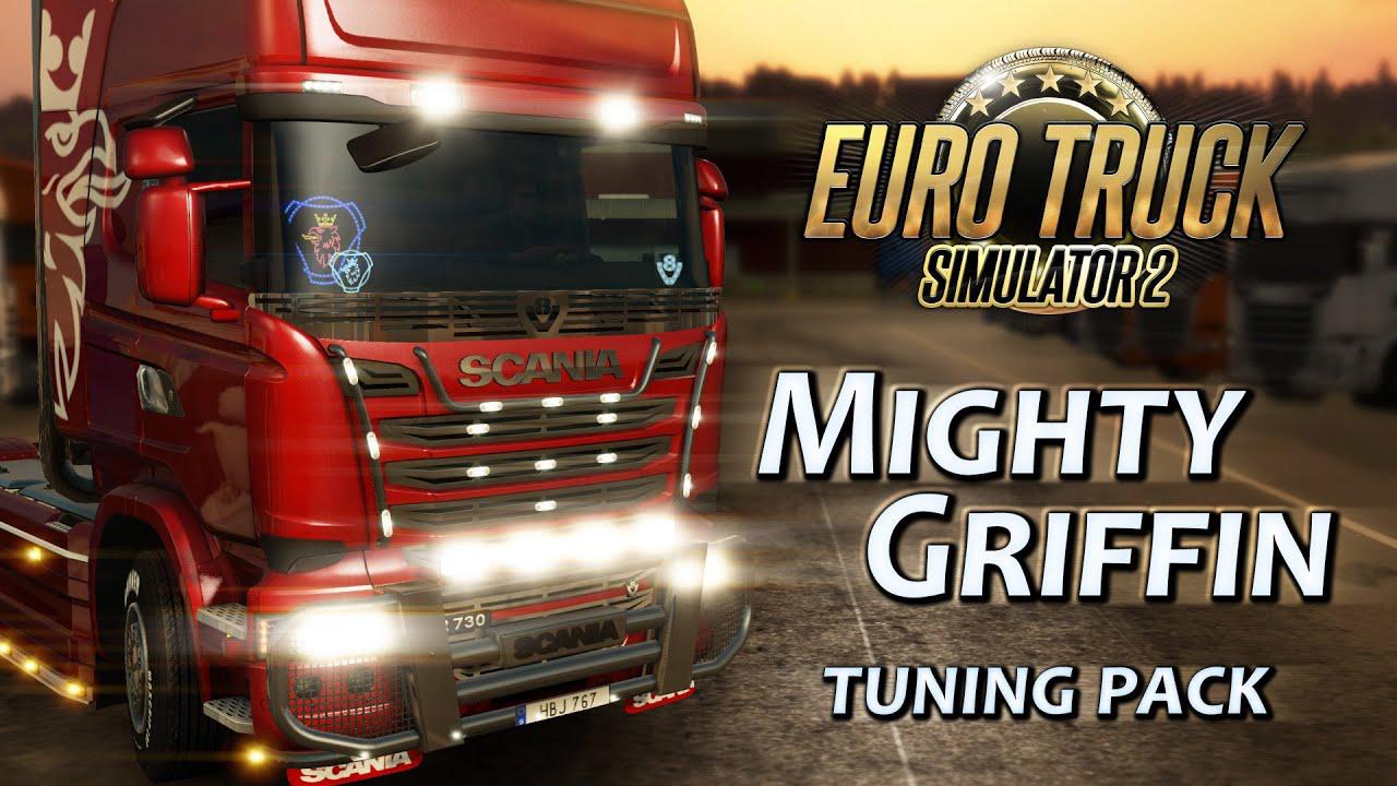 Mighty Griffin Tuning Pack 1 37 Ets 2 Mods Ets2 Map Euro Truck Simulator 2 Mods Download