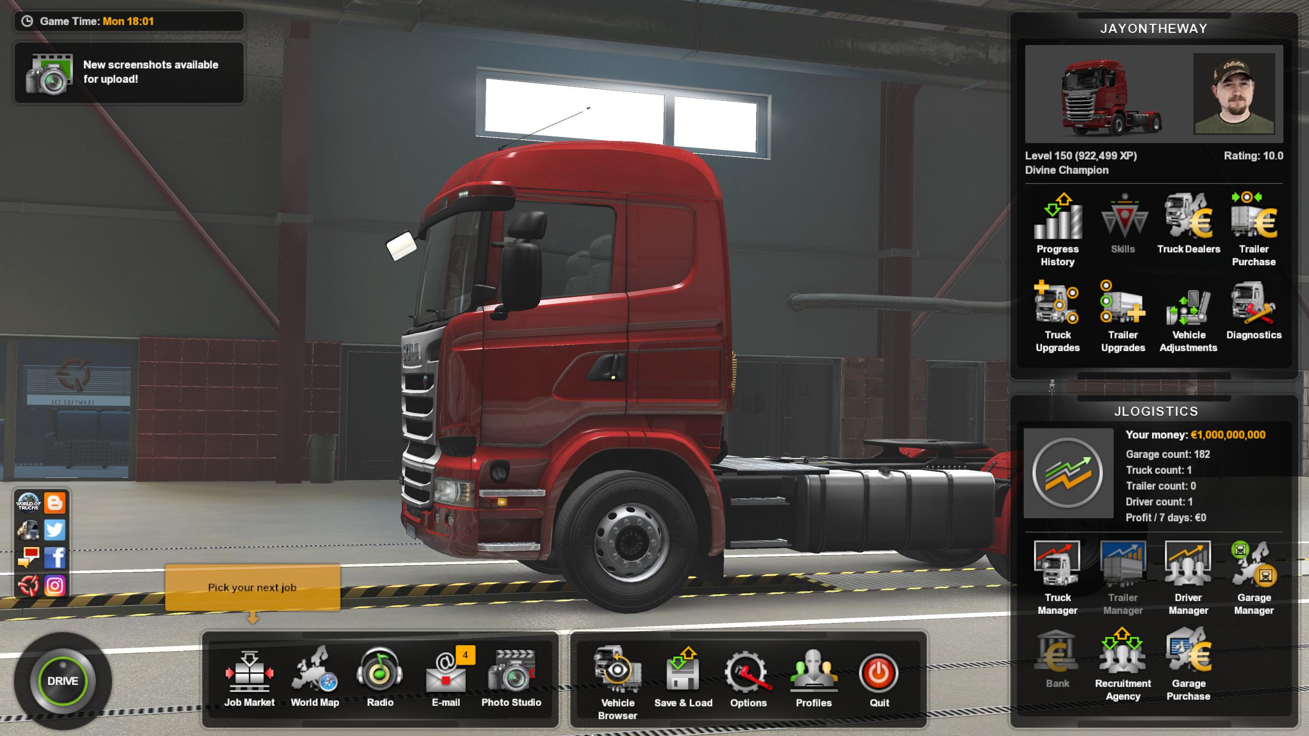 как скачать читы на деньги и уровень для euro truck simulator 2 фото 90