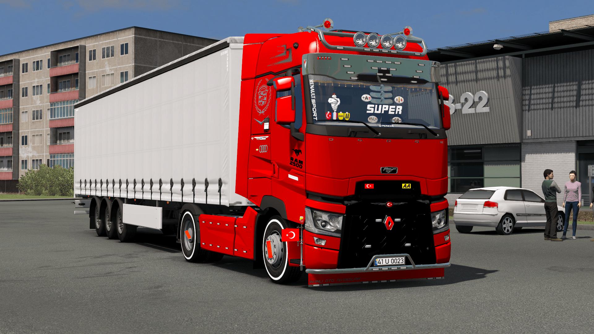 Renault Range T Custom Edit V2 1 37 Ets 2 Mods Ets2 Map Euro Truck Simulator 2 Mods Download