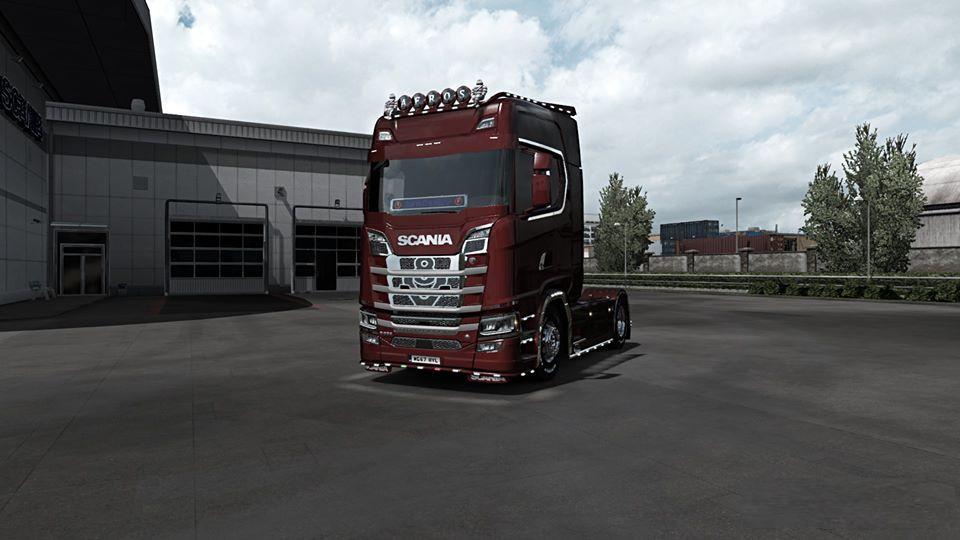 TUNING ACCESSIORES FOR SCANIA S 1.37 - ETS 2 mods