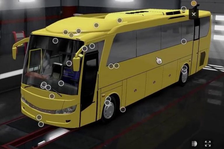 BUS INTERCOOLER 1521 ROMBAK JAHAT 1.30-1.31 - ETS 2 mods