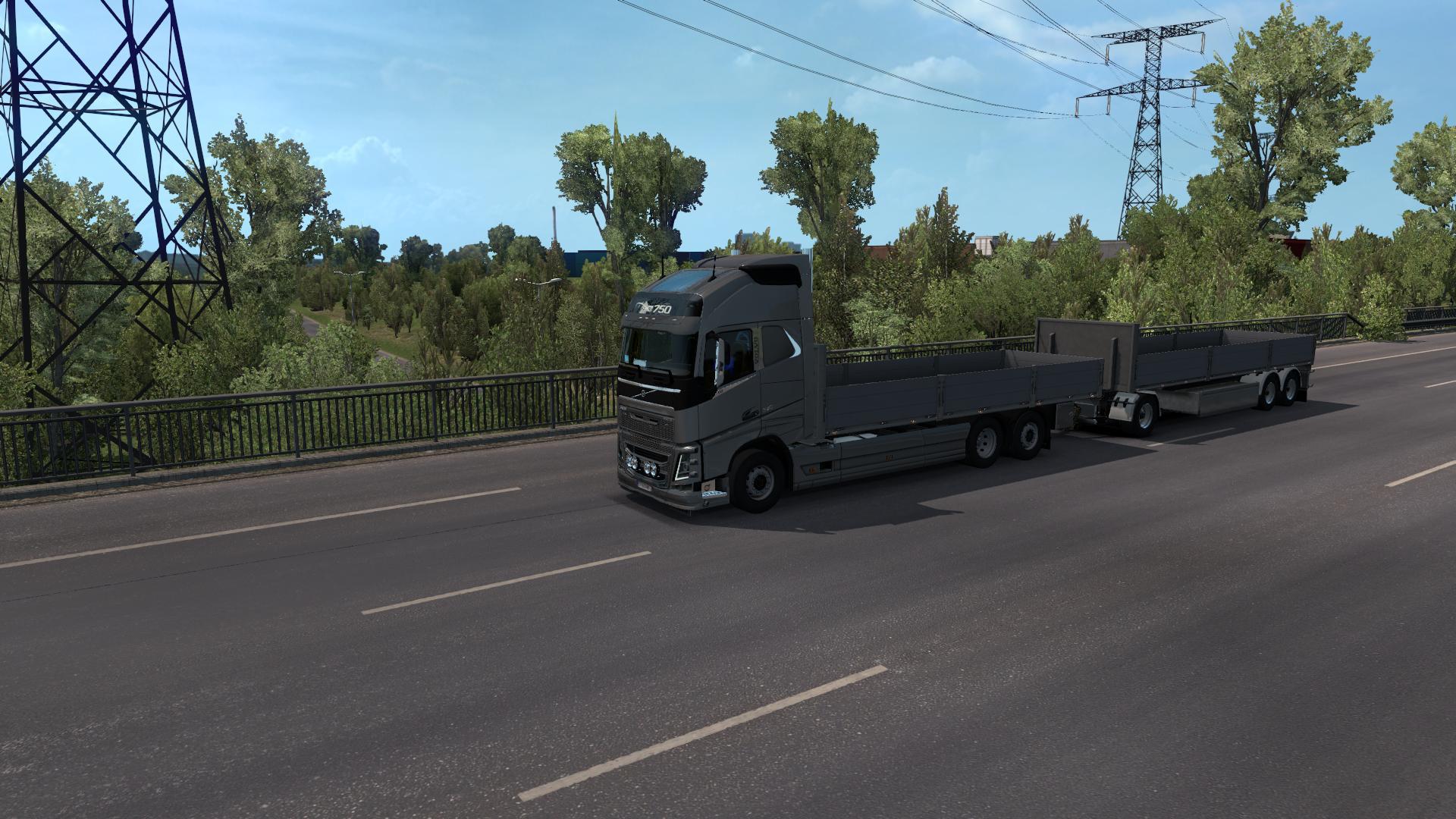 euro truck simulator 2 mod tuning scania tandem