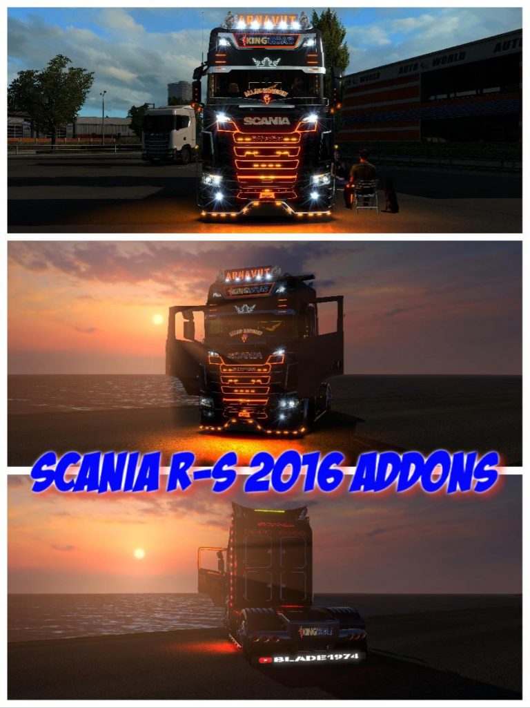 Scania R S Addons V Ets Mods Ets Map Euro Truck Simulator Mods Download