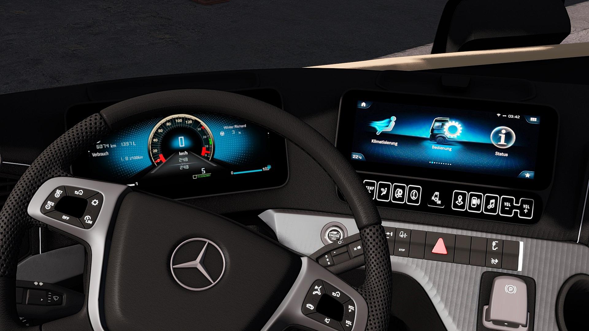 Mercedes Actros mp5