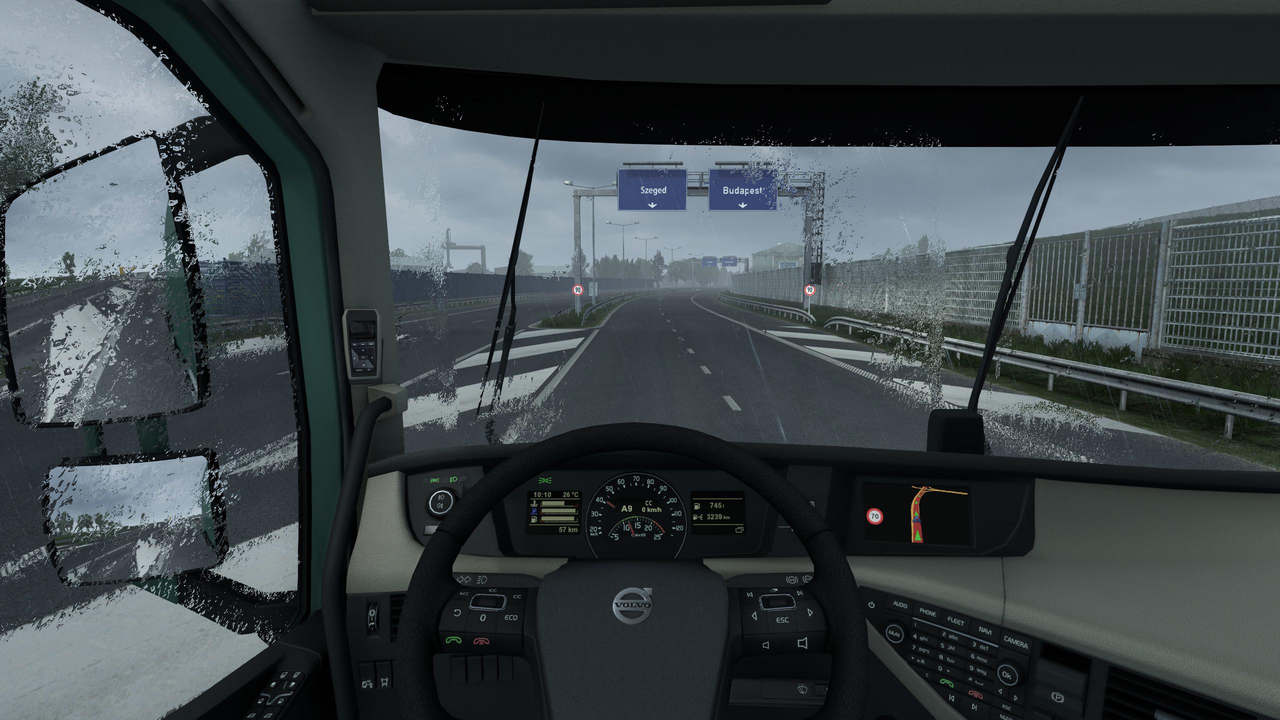 Realistic rain. Euro Truck Simulator 2 дождь. Евро трак симулятор 2018. Realistic Rain ETS 2. Improved weather етс 2.