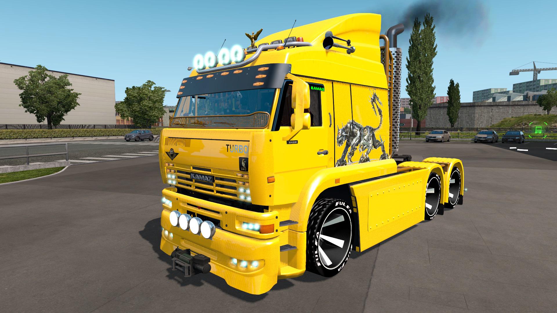 Ets 2 мод на камаз стим фото 60