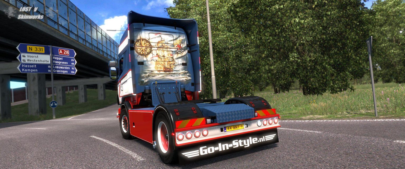 Van Der Hart Scania Skin V Ets Mods Ets Map Euro Truck Simulator Mods Download