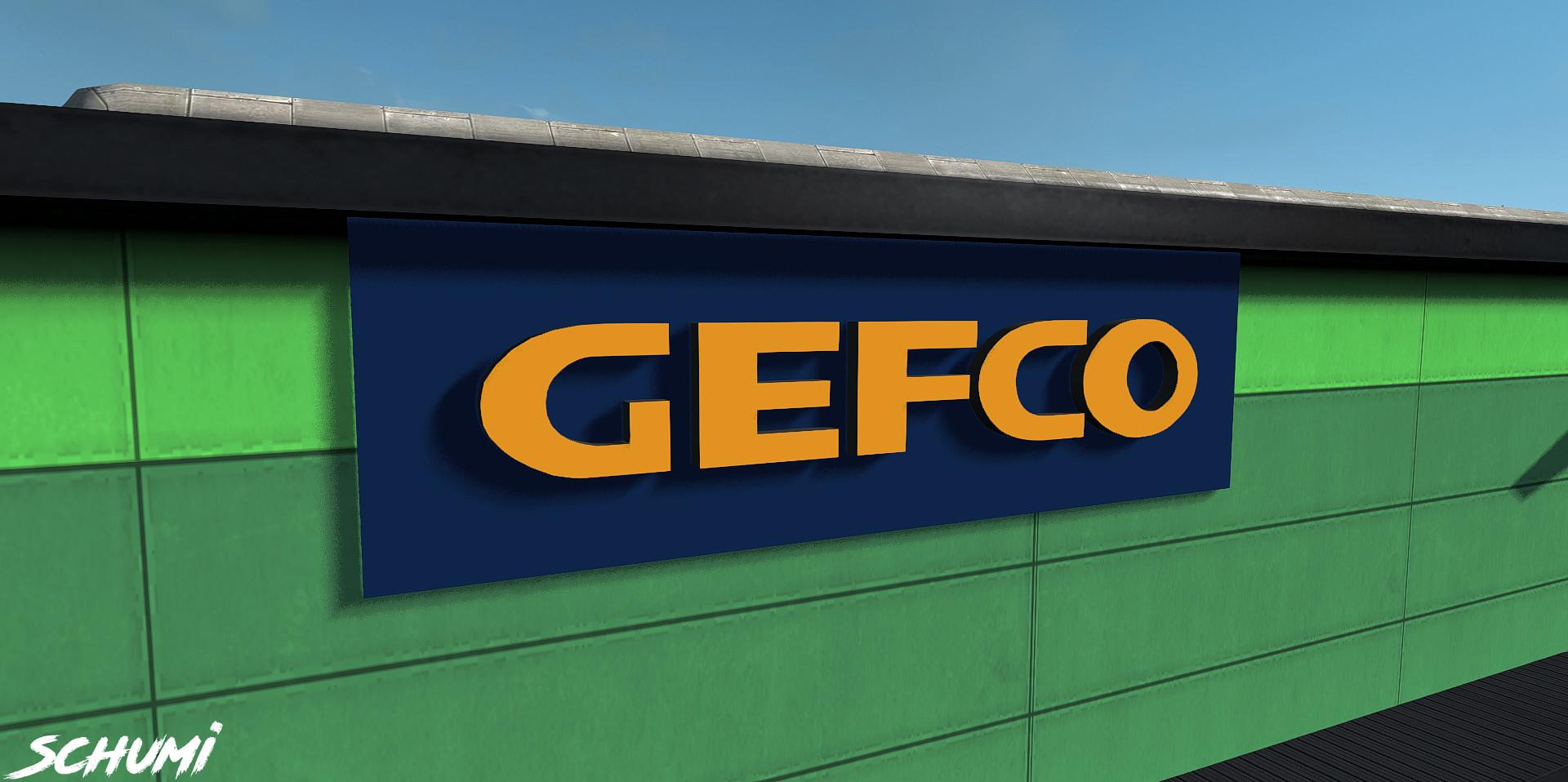 Мод real Company logo для. GEFCO логотип. Логотип ETS 2 PNG.