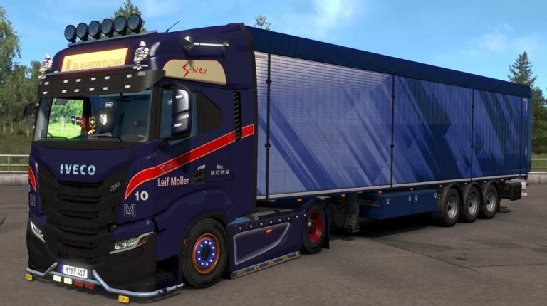 IVECO S-WAY 2020 V3 REWORK BY UMT 1.38 - ETS 2 mods, Ets2 map, Euro ...