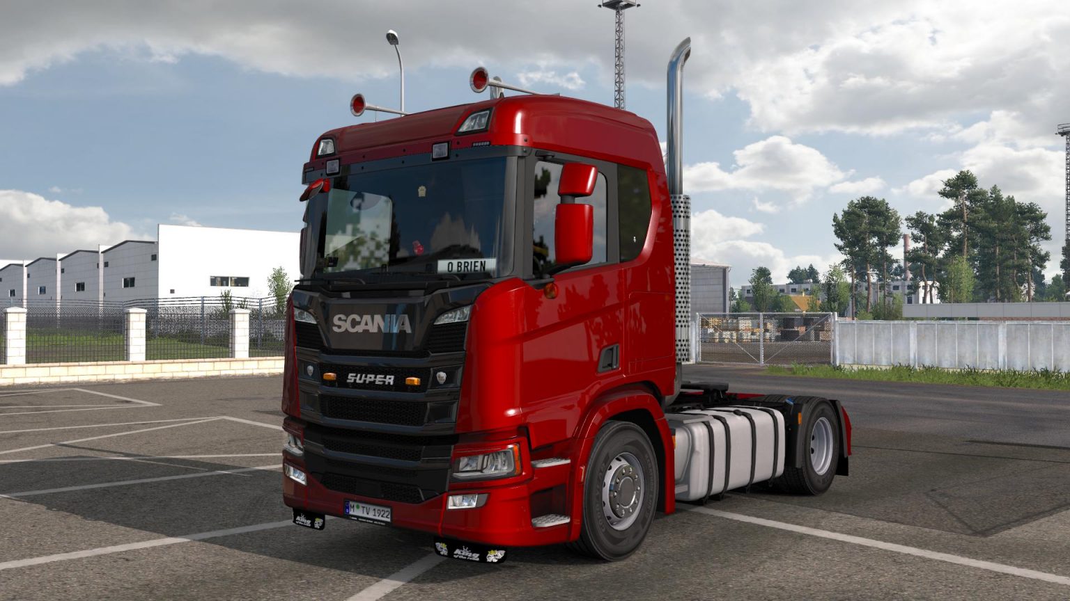 SCANIA L6 STRAIGHT OPEN PIPE SOUND MOD 1.38 ETS 2 mods