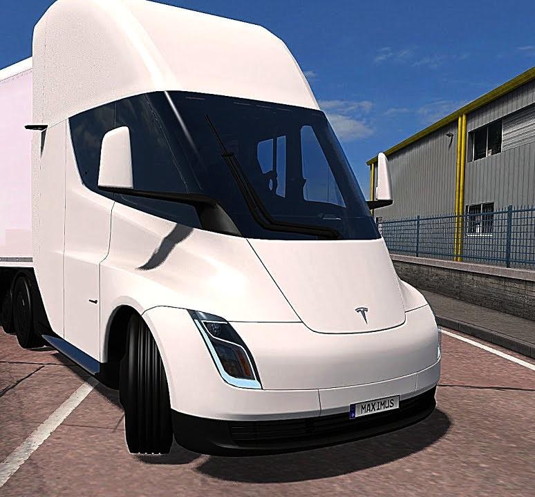 TESLA TRUCK 2020 1.38.X - ETS 2 mods