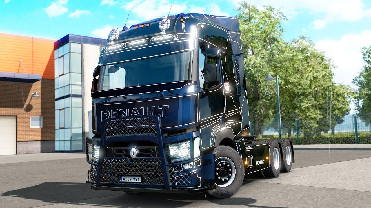 Renault T Tuning Pack 1 38 Ets 2 Mods Ets2 Map Euro Truck Simulator 2 Mods Download