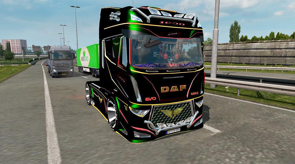 Top mods. DAF EVO. DAF EVO Wing. ETS 2 DAF EVO Wing. DAF EVO Wing ets2 Euro Truck.