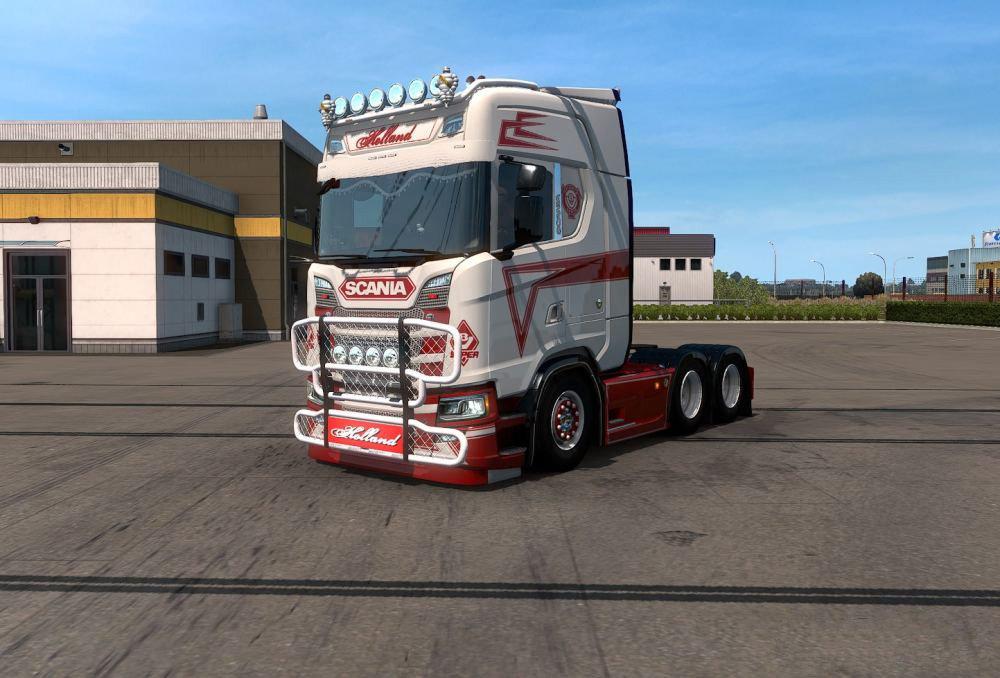 Holland Style Skin Ets Mods Ets Map Euro Truck Simulator Mods My Xxx