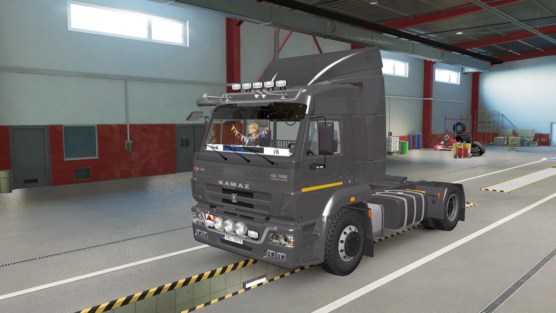 скачать мод на камаз из дальнобойщиков на euro truck simulator 2 на фото 41