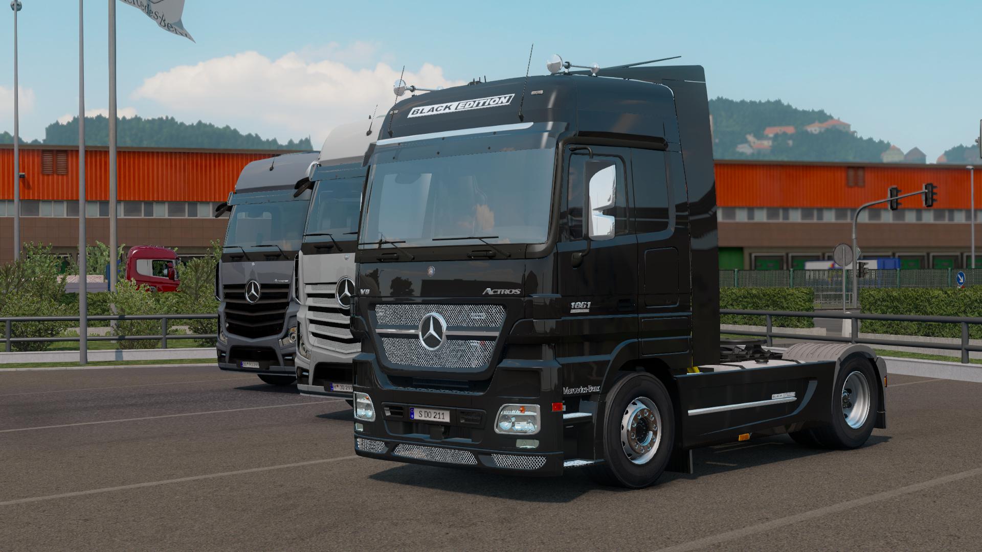 Mercedes Benz Actros mp2