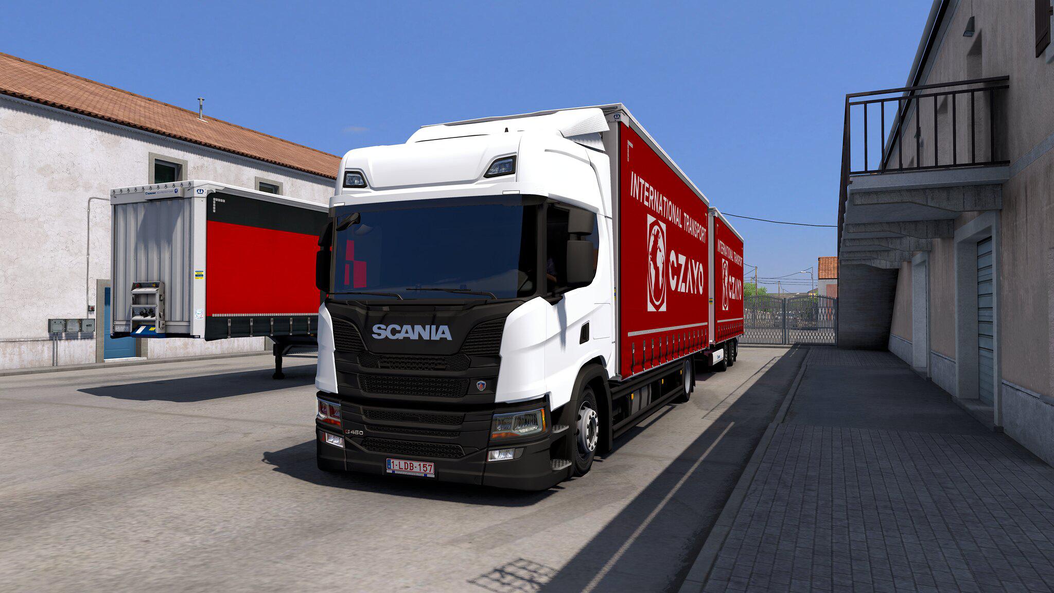 Tandem Krone For Scania Ng Pgrs By Eugene V10 Ets 2 Mods Ets2 Map Euro Truck Simulator 2 7051