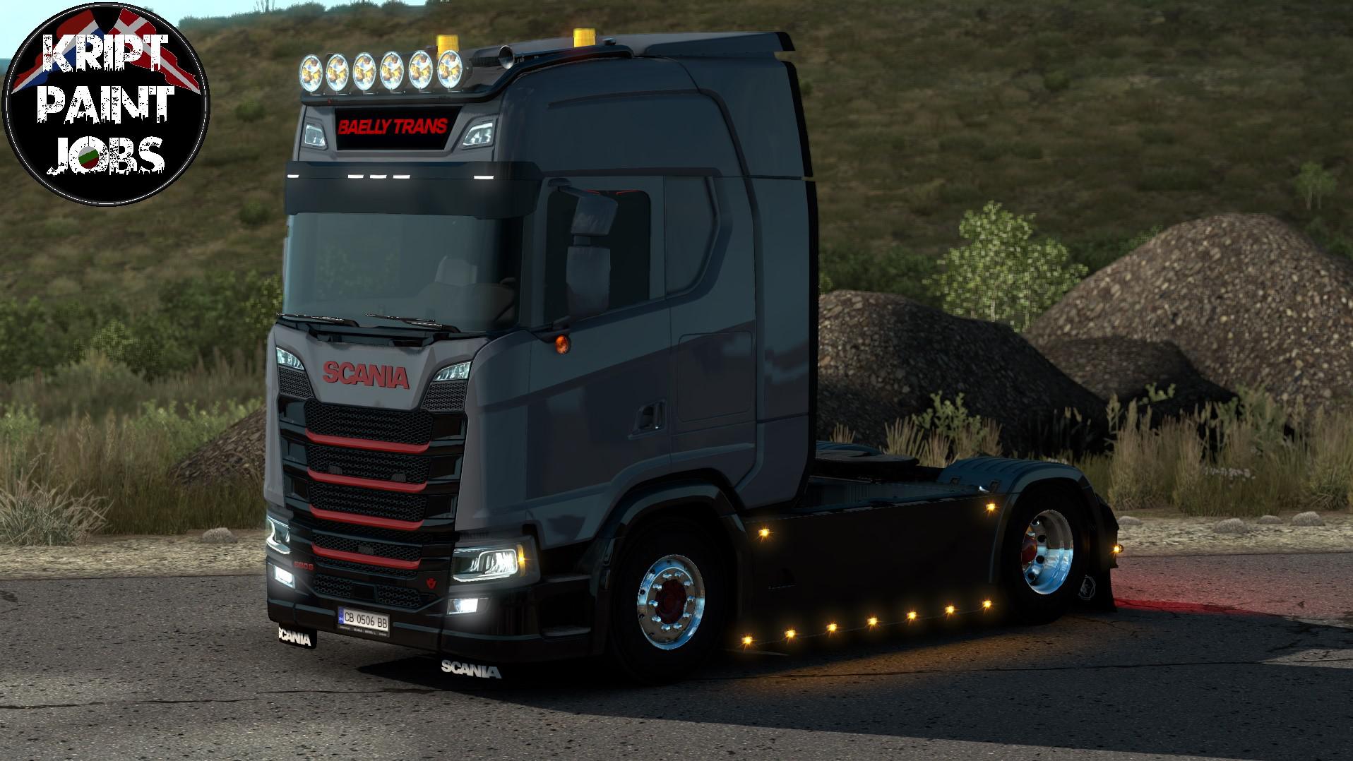Scania S Baelly Trans V1.0 - Ets 2 Mods, Ets2 Map, Euro Truck Simulator 2 Mods Download