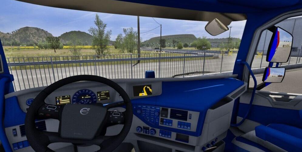 Volvo fh ets 2 интерьер