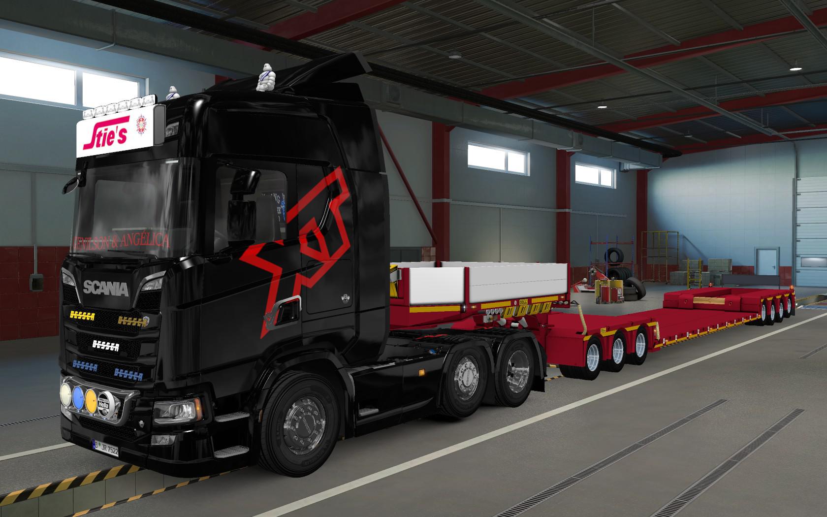 BIG LIGHTBOX SCANIA R AND S 2016 STIE'S 1.39 - ETS 2 mods, Ets2 map ...