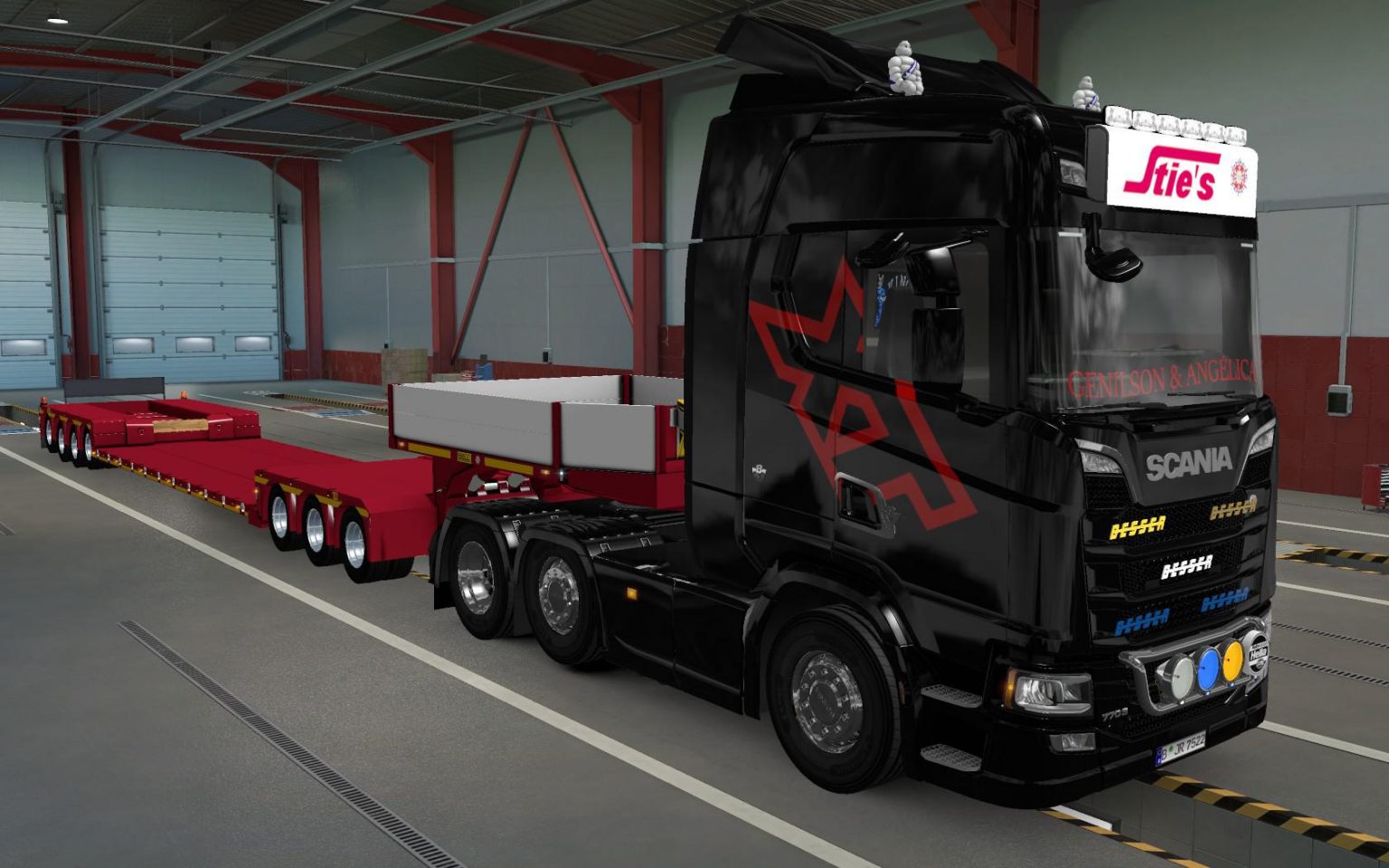 BIG LIGHTBOX SCANIA R AND S 2016 STIE'S 1.39 - ETS 2 mods, Ets2 map ...