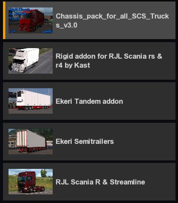 Fix For Rigid Chassis Pack For All Scs Trucks Ets Mods Ets