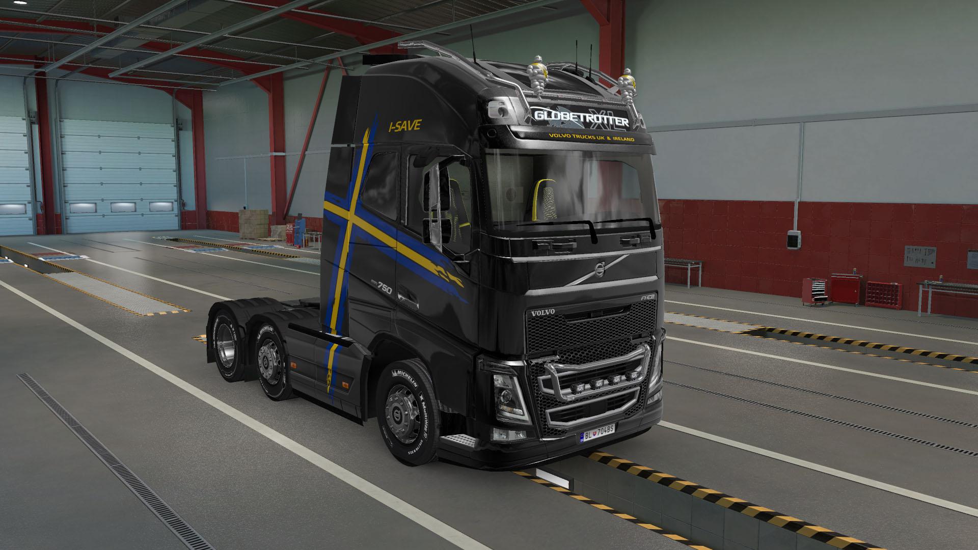 ISAVE SKIN VOLVO FH & FH16 2012 V1.0 ETS 2 mods