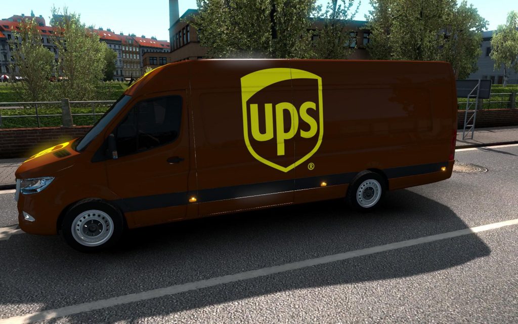 mercedes benz sprinter ups