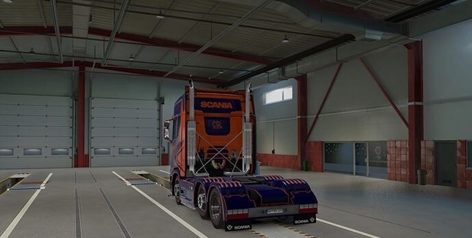 Scania S NG Paintjob ETS Mods Ets Map Euro Truck Simulator