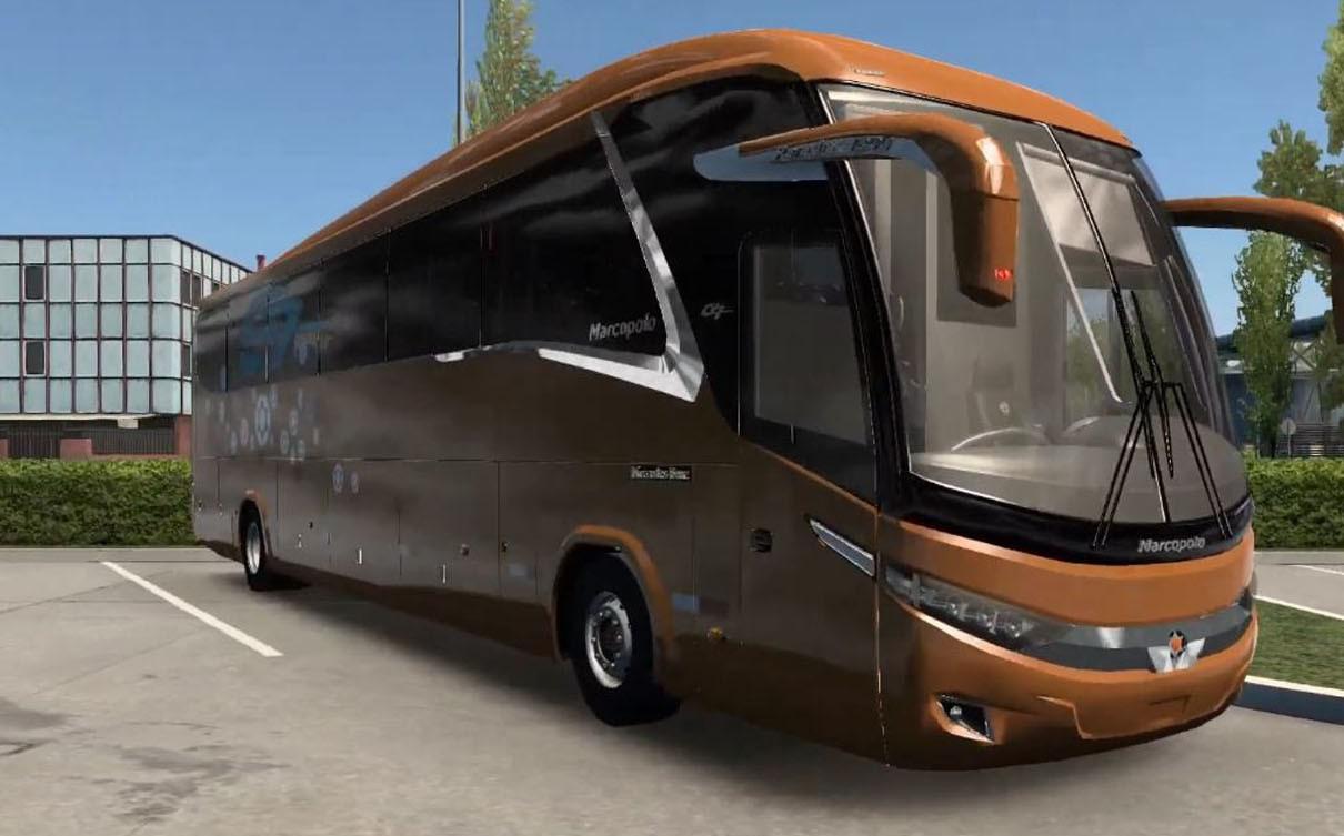 BUS ETS 2 NEW G7 1200 MB 4X2 1.40.X ETS 2 mods, Ets2 map, Euro truck