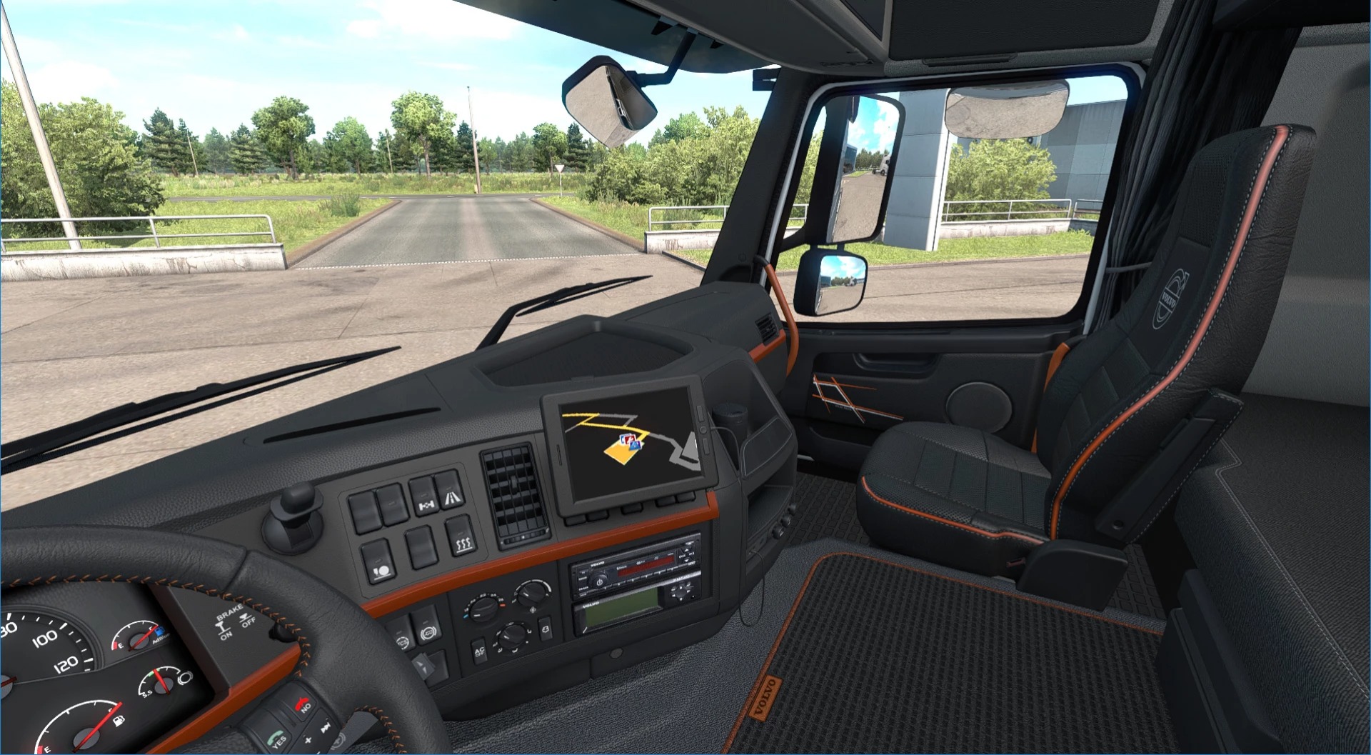 Volvo fh ets 2 интерьер