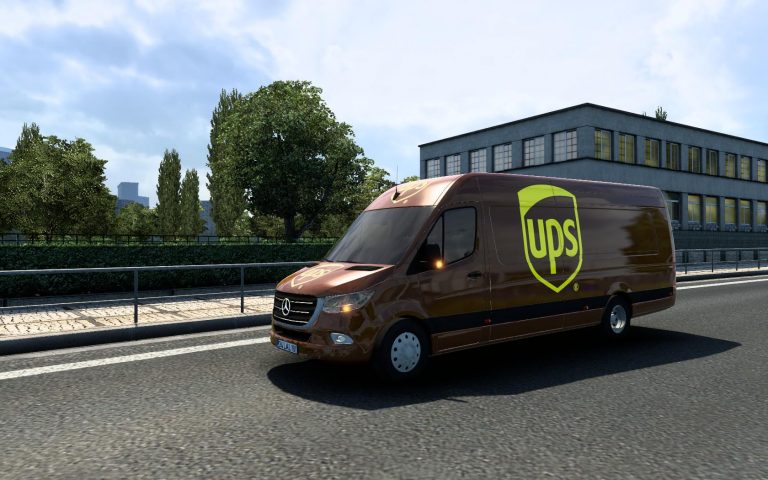 mercedes benz sprinter ups