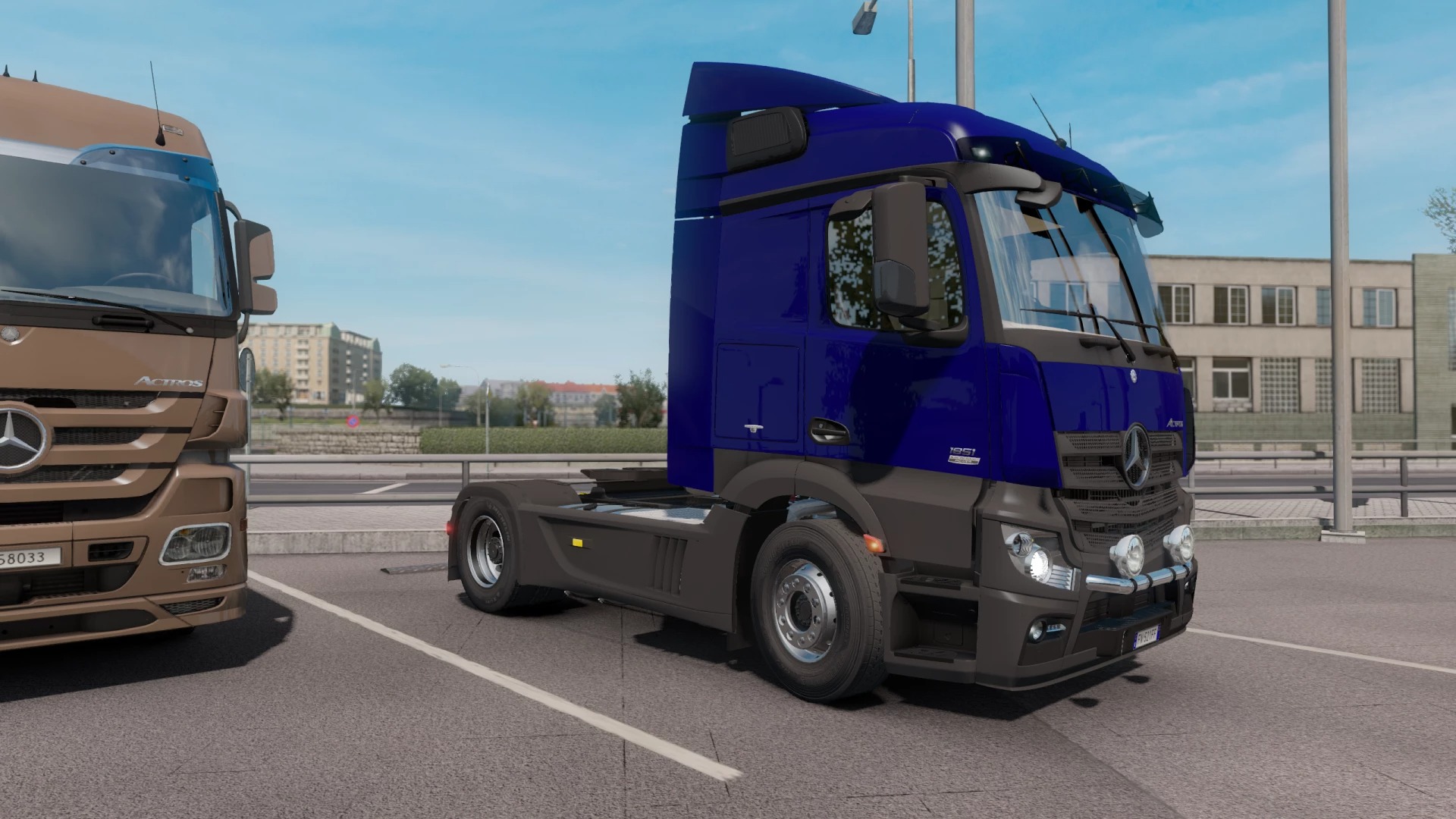 Mercedes Actros тотал