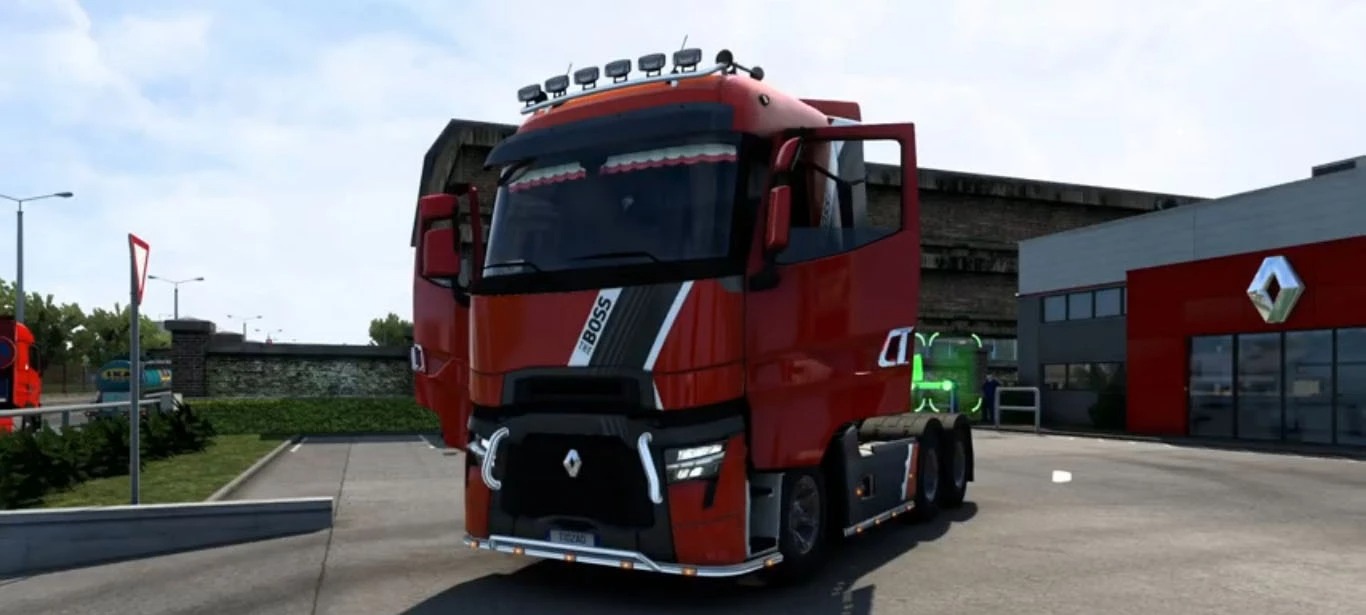 Animated Doors New Renault T Ets2 1 40 X Ets 2 Mods Ets2 Map Euro Truck Simulator 2 Mods Download