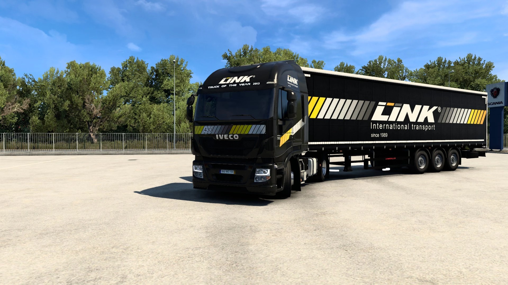 LINK TRANSPORT COMBO SKIN V1.0 - ETS 2 mods, Ets2 map, Euro truck simulator 2 mods download