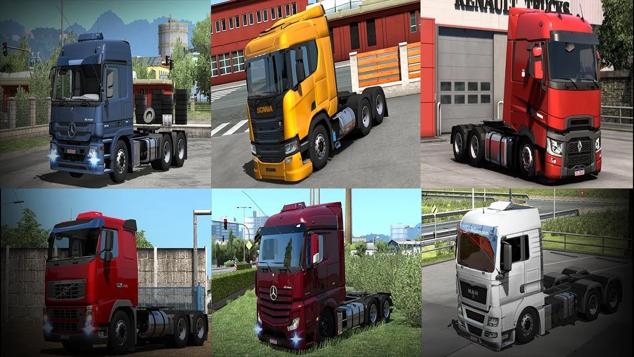 Truck Pack Brazil Edition 1 40 Ets 2 Mods Ets2 Map Euro Truck