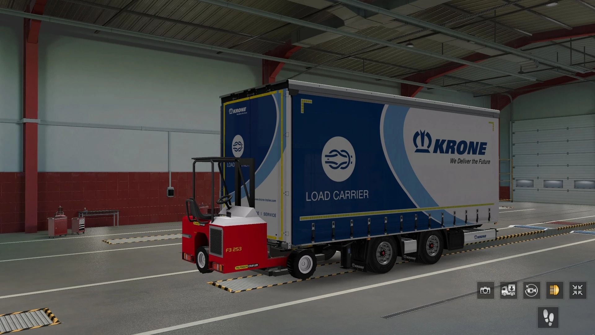 TANDEM KRONE DAF XF 105 (VAD&K) 1.40.3 - ETS 2 mods, Ets2 map, Euro ...