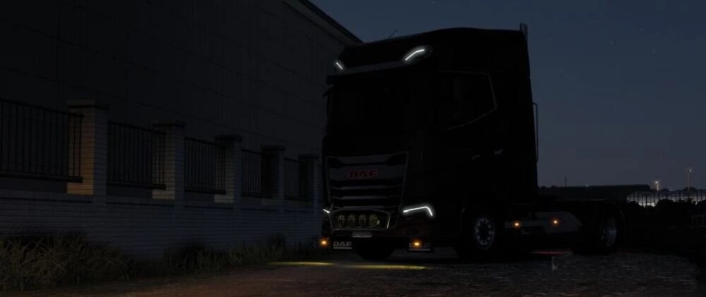 DAF XG & XG+ 2021 LED LOGO V1.0 - ETS 2 mods, Ets2 map, Euro truck ...