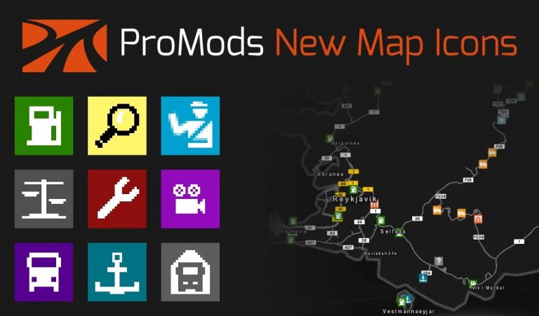 Promods New Map Icons V Ets Mods Euro Truck My Xxx Hot Girl 5429