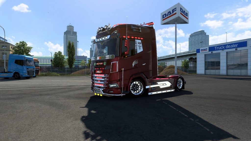 DAF XG/XG+ ADDONS 1.41 ETS 2 mods, Ets2 map, Euro truck simulator 2