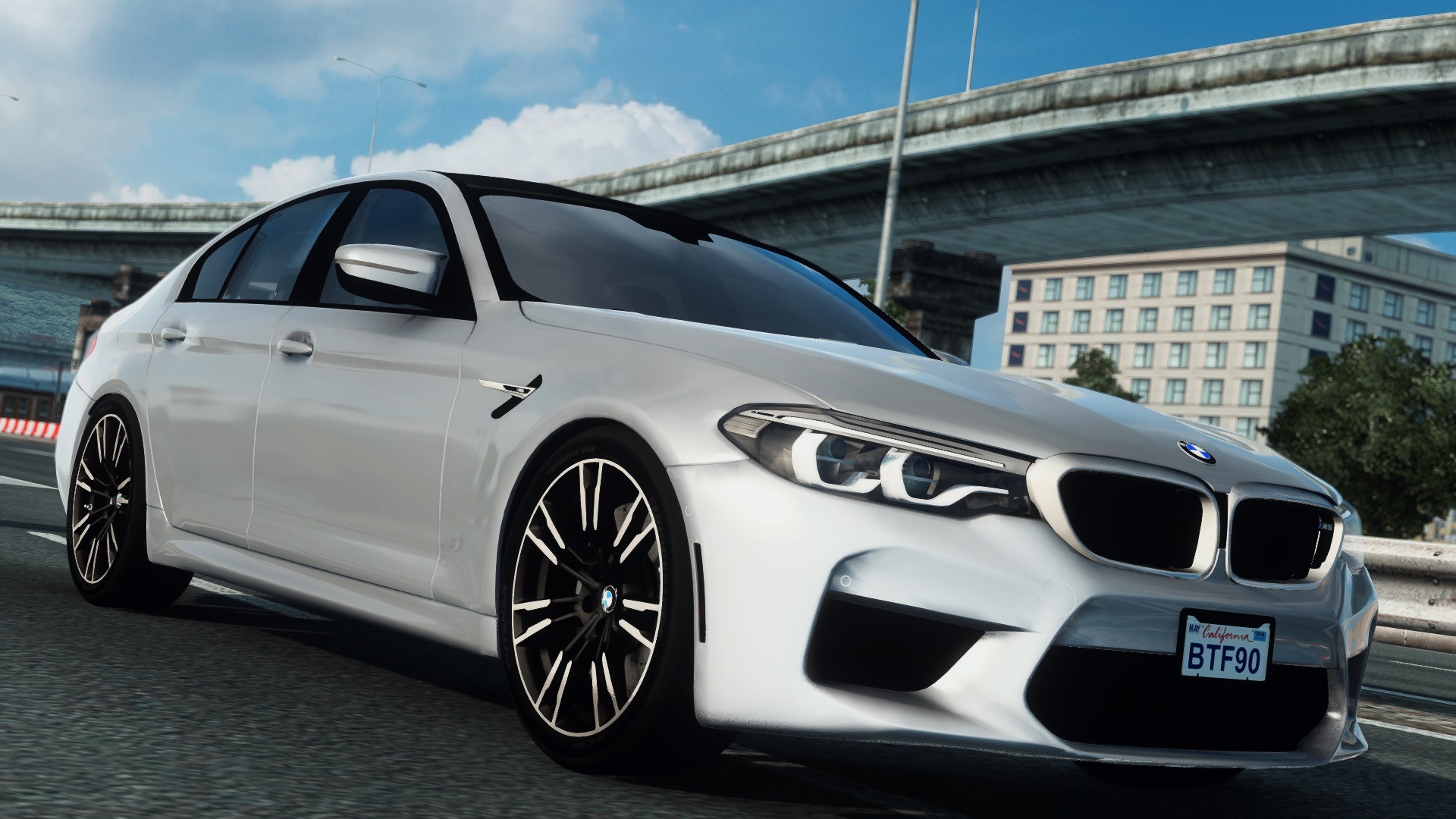 Bmw m5 f90 gta 5 mod фото 84